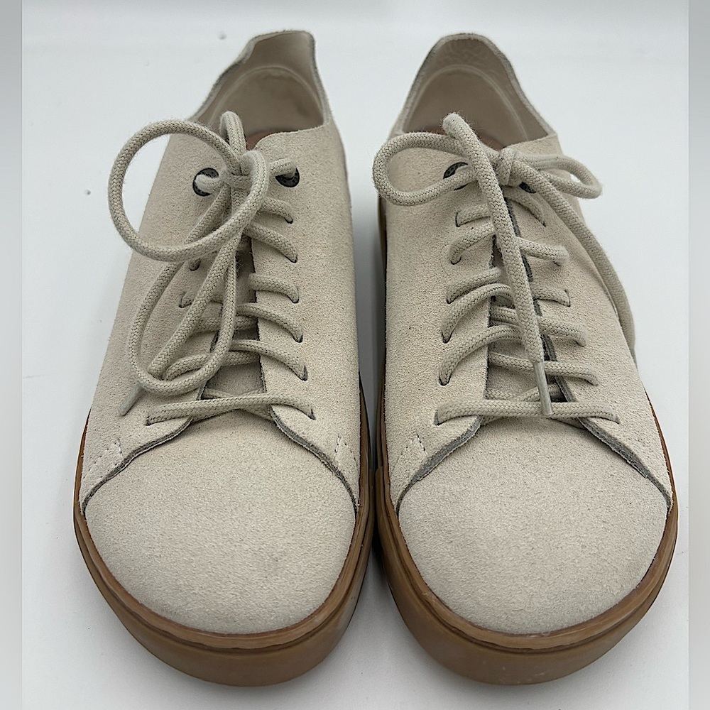 Birkenstock Cream and Tan Women's Sneakers
